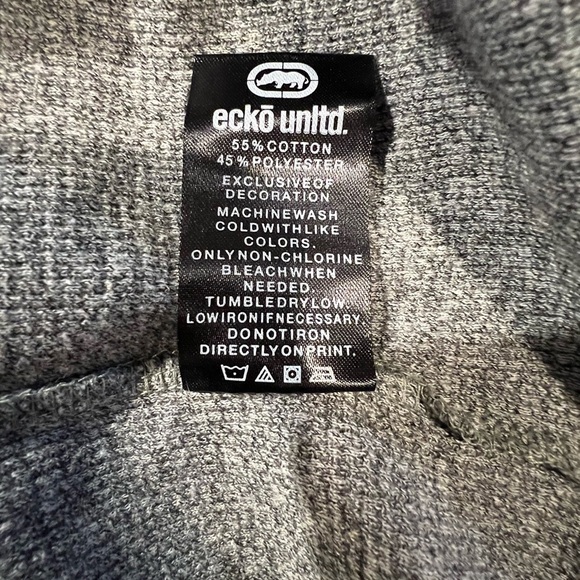 Ecko Unltd Lightweight Sweatshirt With Hood Size Small - Picture 8 of 8